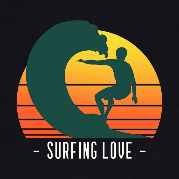 Surfing love by A Reel Keeper